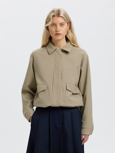 Jassen bruin Selected FEMME