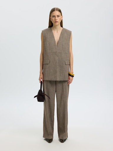 Jassen bruin Selected FEMME