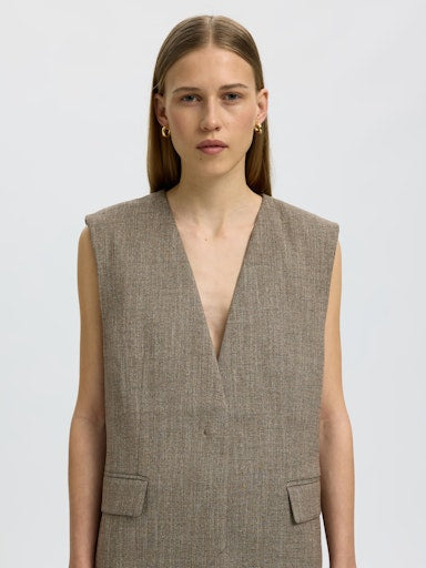 Jassen bruin Selected FEMME