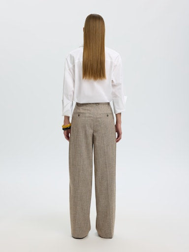 Broeken bruin Selected FEMME