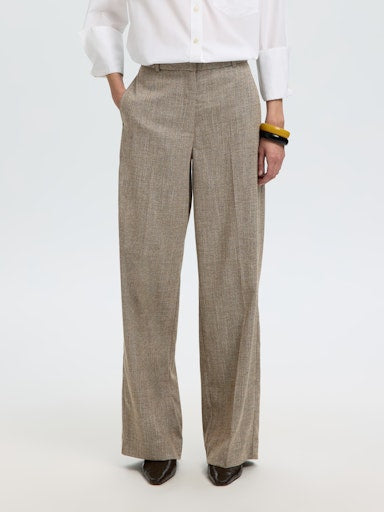 Broeken bruin Selected FEMME