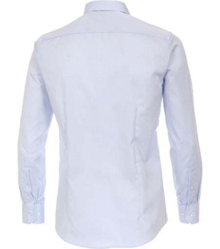 Hemden lange mouw blauw VENTI