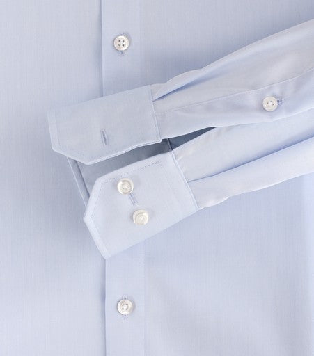 Hemden lange mouw blauw VENTI