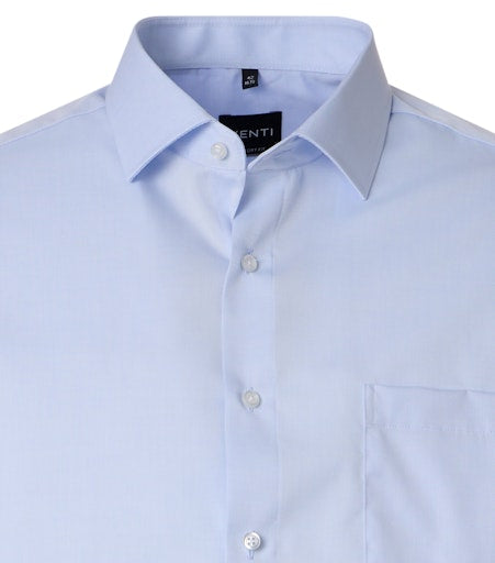 Hemden lange mouw blauw VENTI
