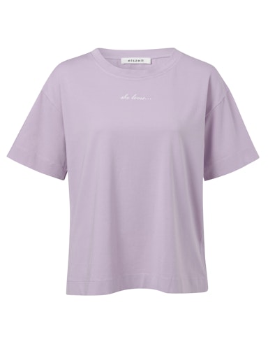 T-shirts korte mouw paars eiszeit