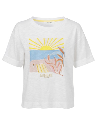 T-shirts korte mouw wit eiszeit