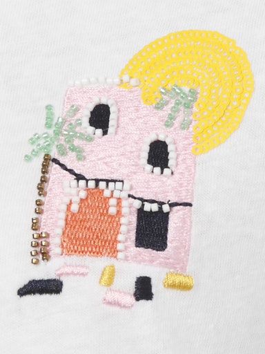 T-shirts korte mouw wit eiszeit