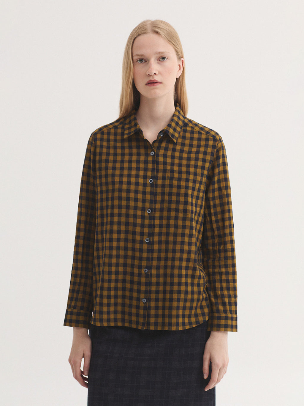 Blouses lange mouw groen Nice Things
