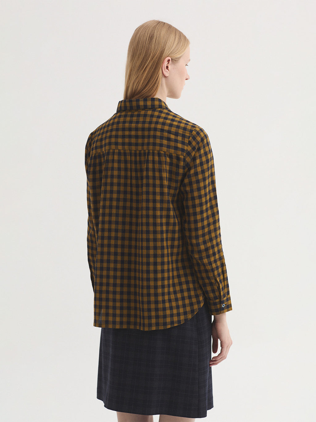Blouses lange mouw groen Nice Things