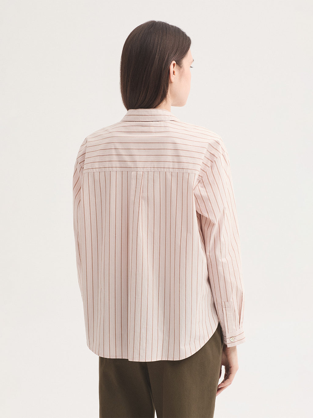 Blouses lange mouw beige Nice Things