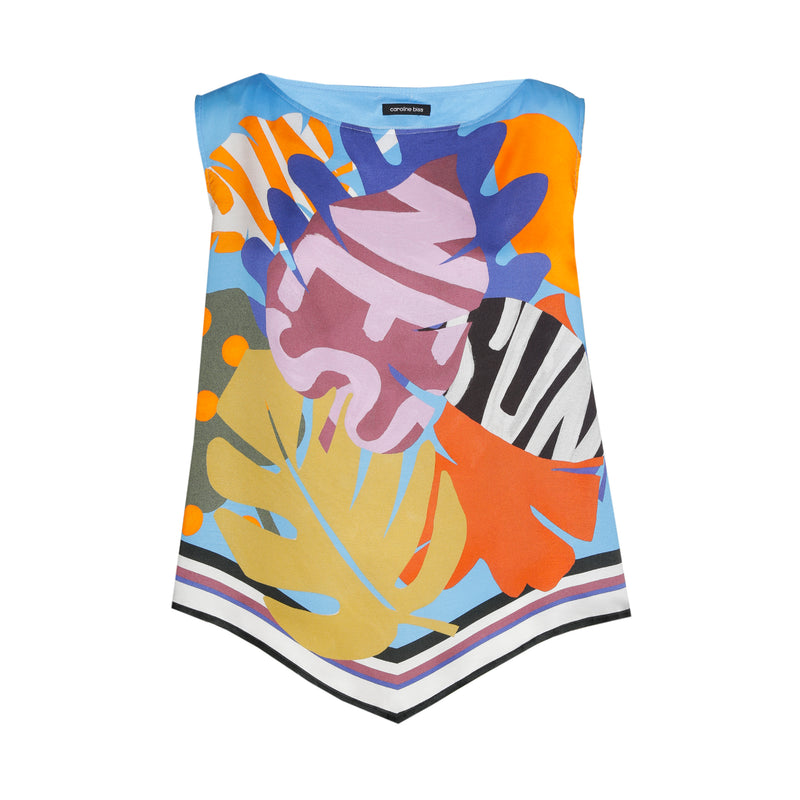 Tops blauw Caroline Biss