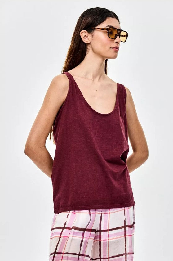 Tops bordeaux CKS
