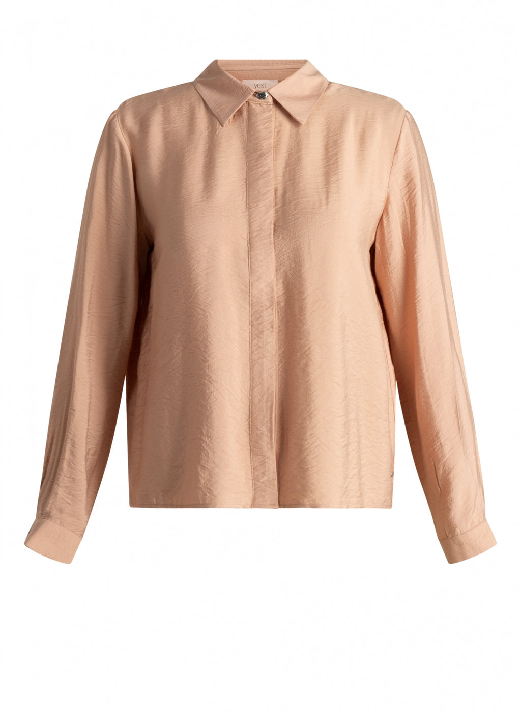 Blouses lange mouw roze yest curve