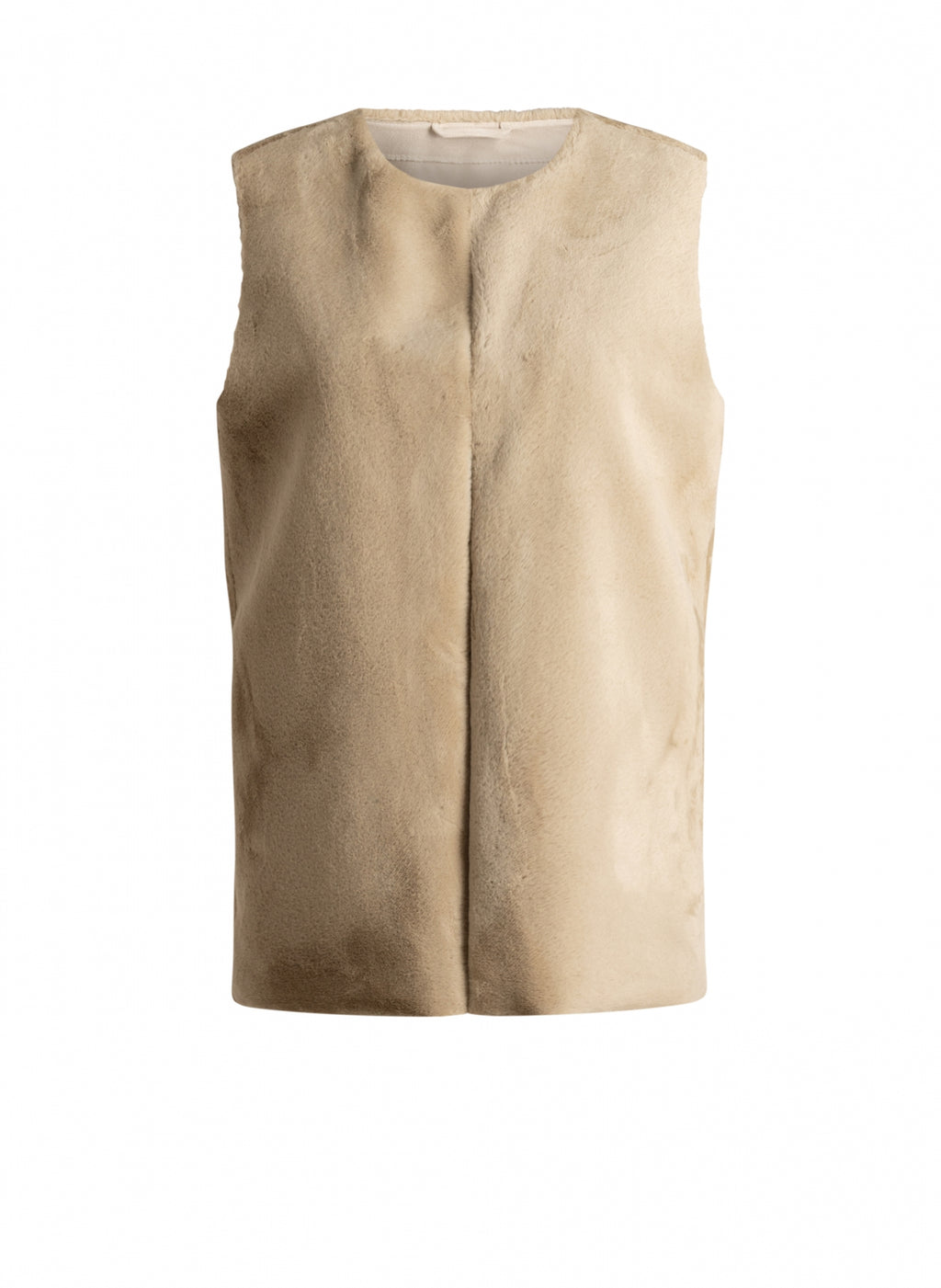 Bodywarmers beige yest curve
