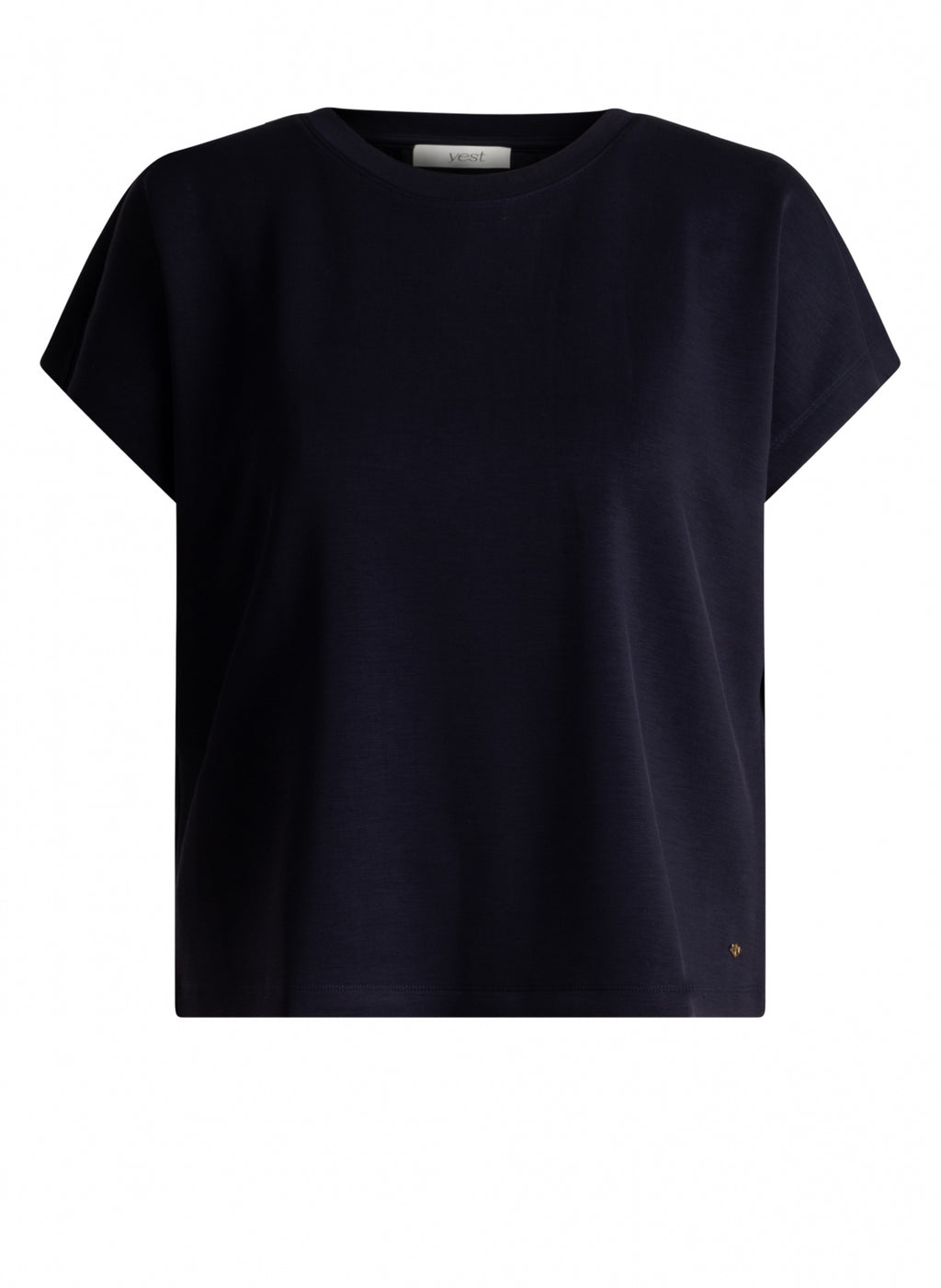 T-shirts korte mouw navy yest curve