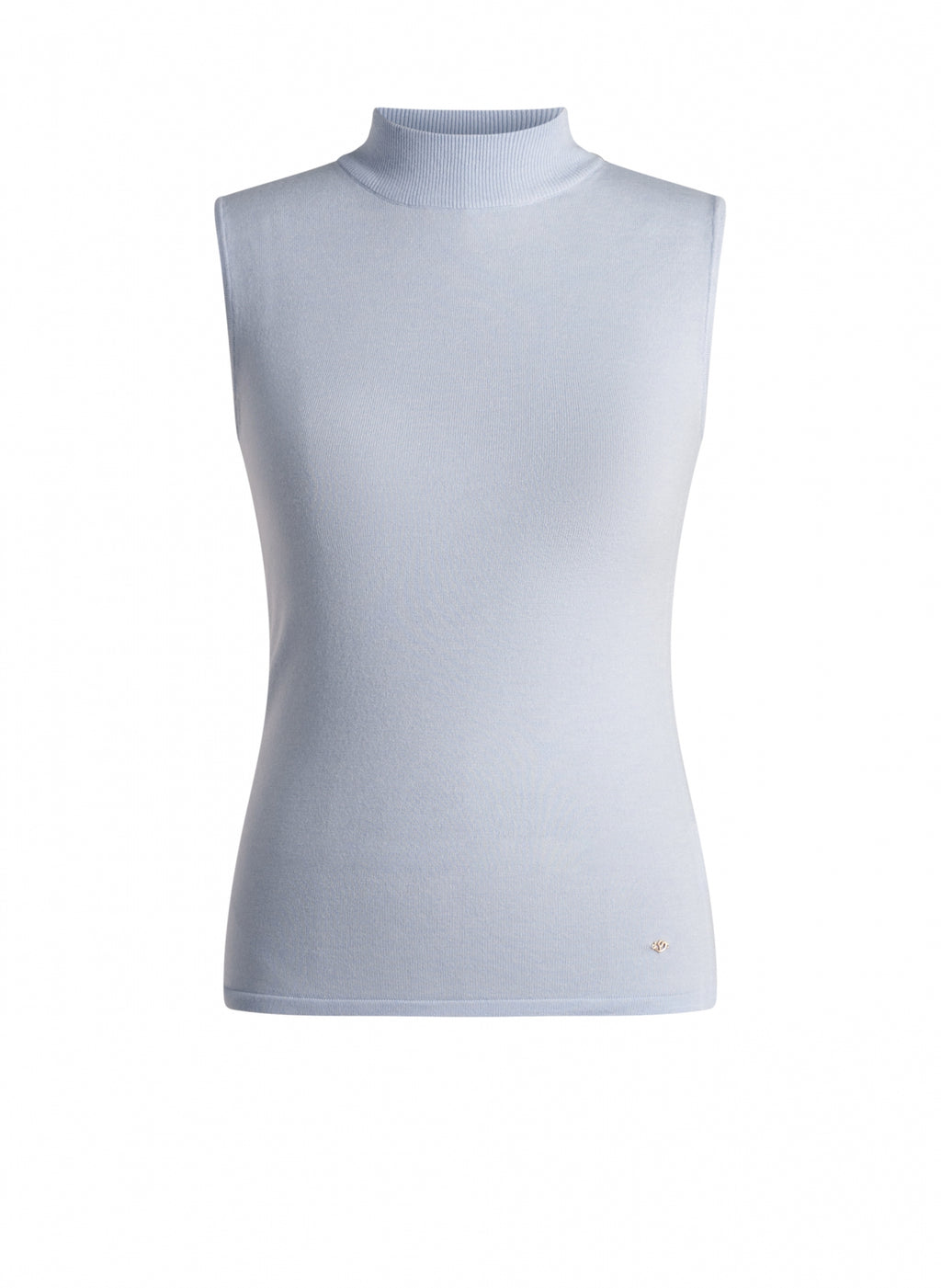 Tops blauw yest curve