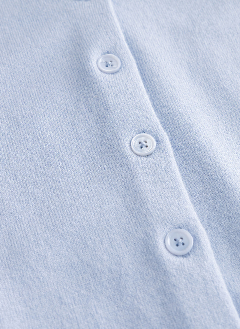 Cardigans blauw yest curve