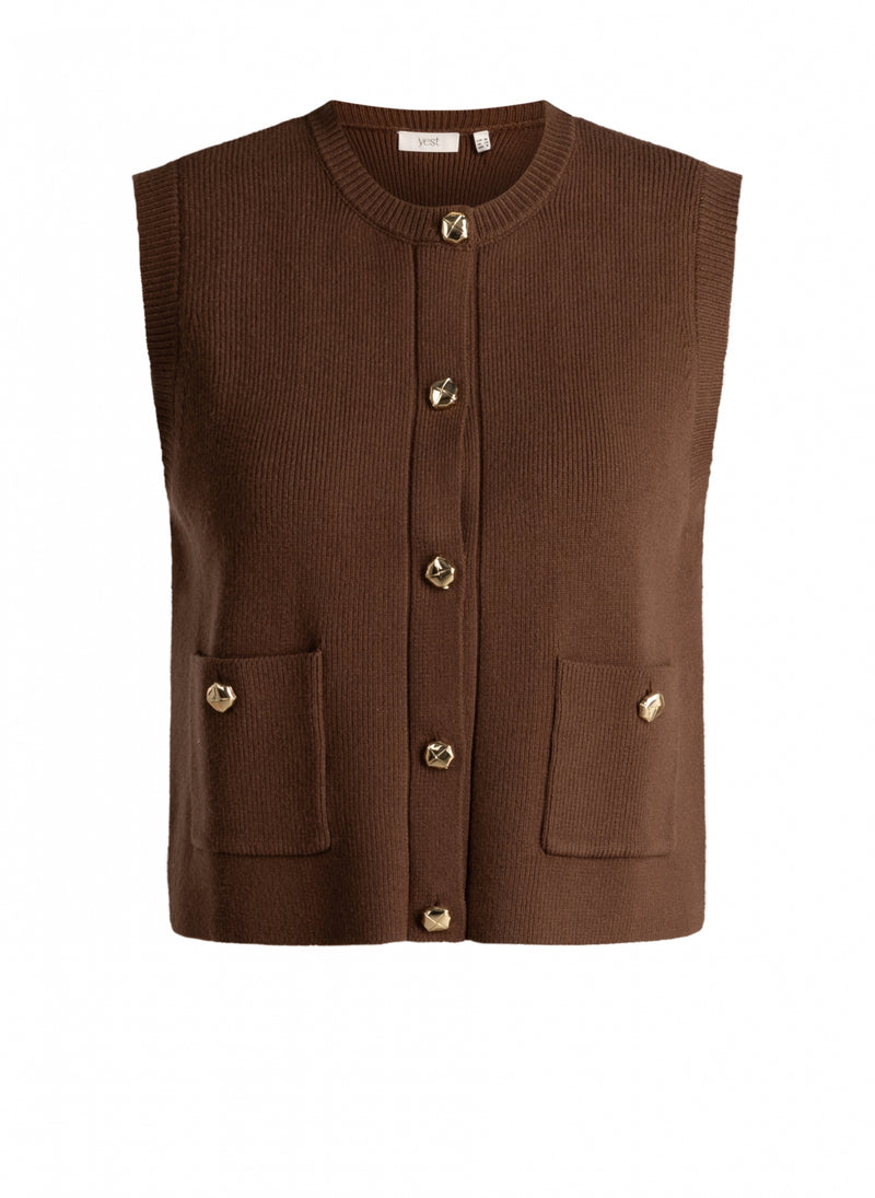 Cardigans bruin yest curve