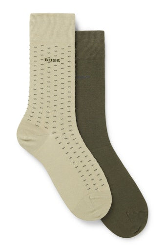 Kousen groen Boss Men Black