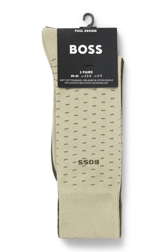 Kousen groen Boss Men Black
