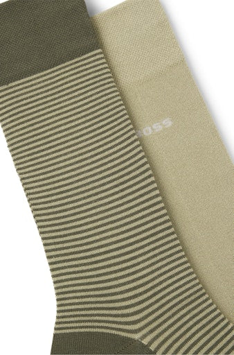 Kousen groen Boss Men Black