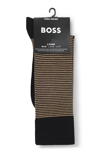 Kousen zwart Boss Men Black