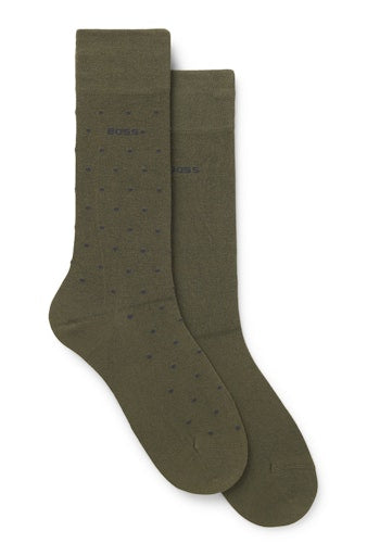 Kousen groen Boss Men Black