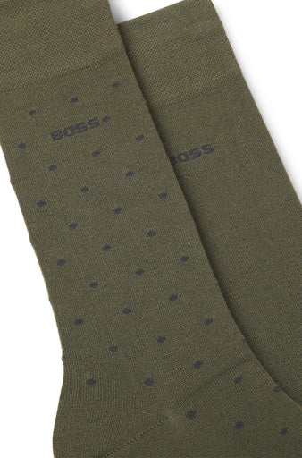 Kousen groen Boss Men Black