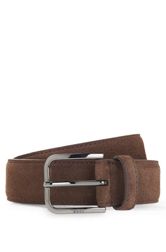 Riemen bruin Boss Men Black