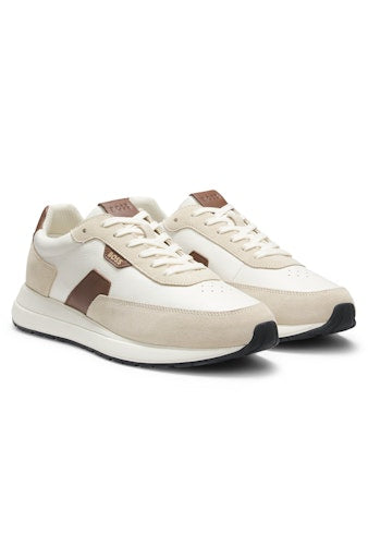 Sneakers beige Boss Men Black