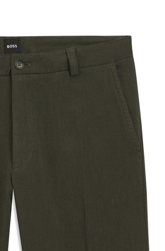Broeken groen Boss Men Black