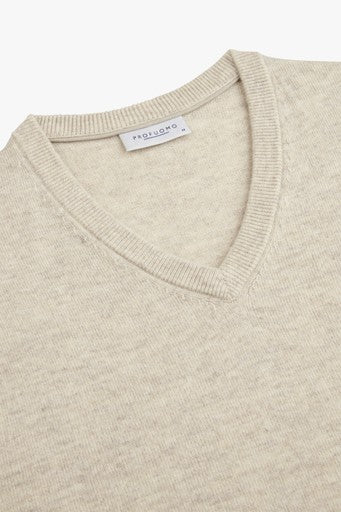 Pulls beige Profuomo