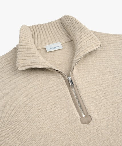 Pulls beige Profuomo