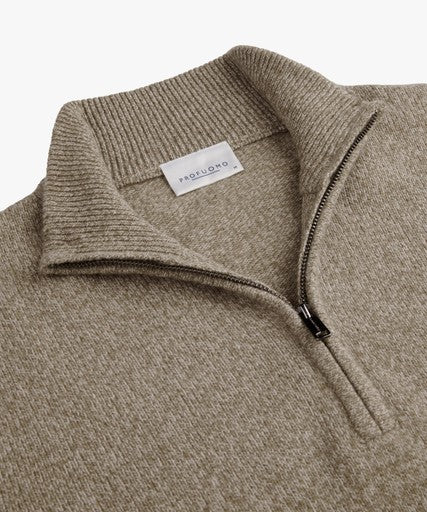 Pulls beige Profuomo