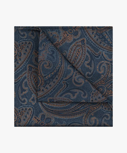 Zakdoeken blauw Profuomo
