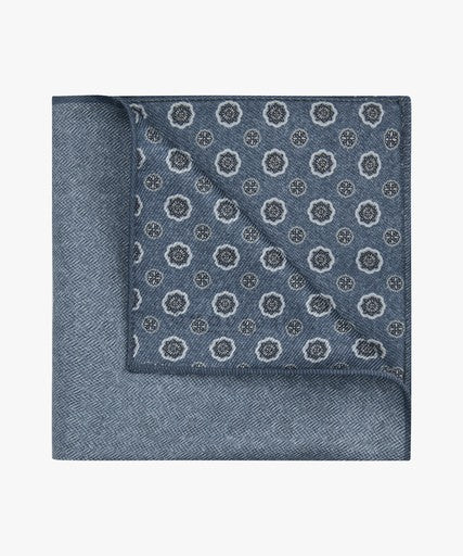 Zakdoeken blauw Profuomo