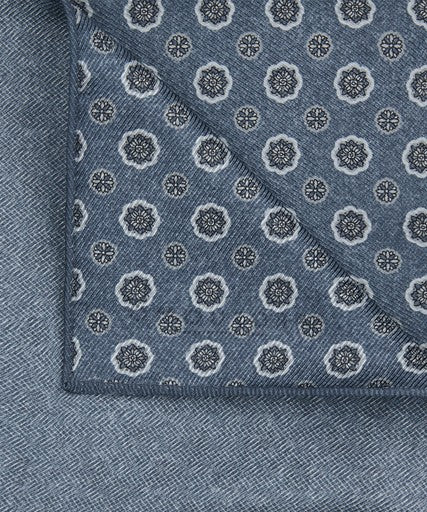 Zakdoeken blauw Profuomo