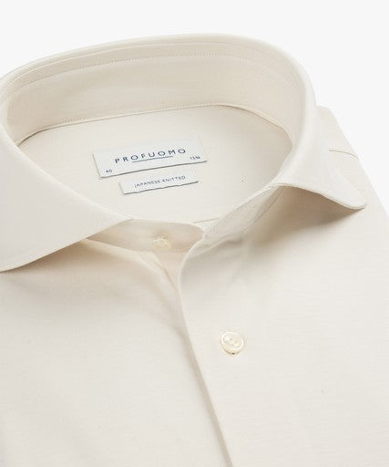 Hemden lange mouw wit Profuomo