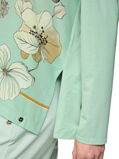 Blouses korte mouw groen Marc Cain