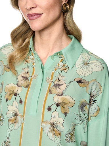 Blouses korte mouw groen Marc Cain