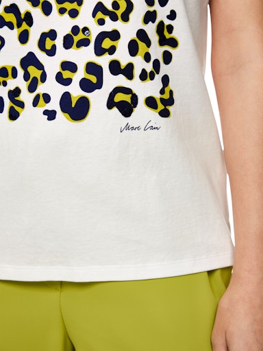 T-shirts korte mouw wit Marc Cain