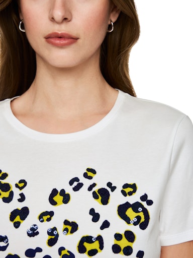 T-shirts korte mouw wit Marc Cain