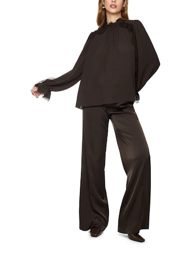 Blouses lange mouw bruin Marc Cain
