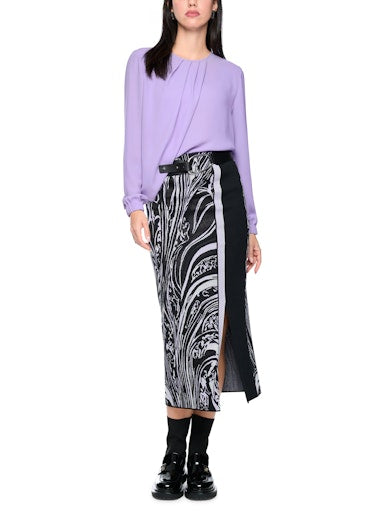Blouses lange mouw roze Marc Cain