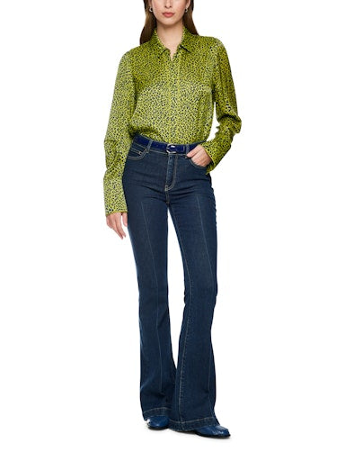 Blouses lange mouw groen Marc Cain