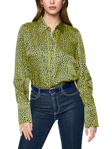 Blouses lange mouw groen Marc Cain