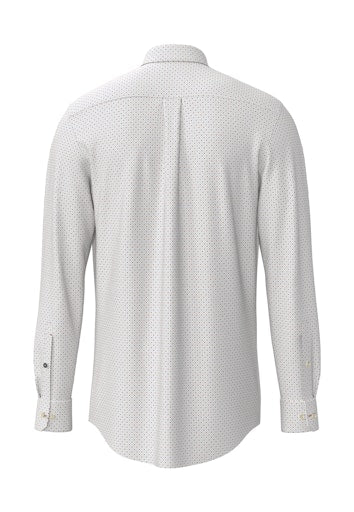Hemden lange mouw navy Fynch-Hatton