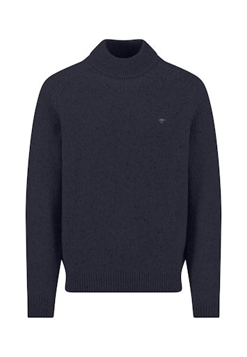 Hemden lange mouw navy Fynch-Hatton