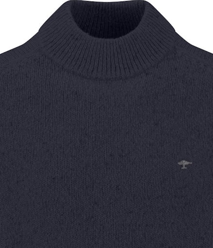 Hemden lange mouw navy Fynch-Hatton