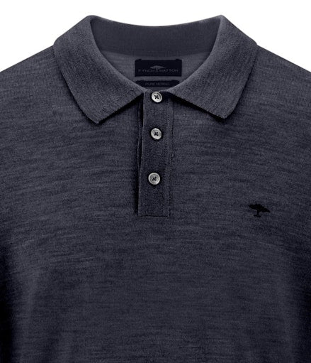 Polo's korte mouw navy Fynch-Hatton